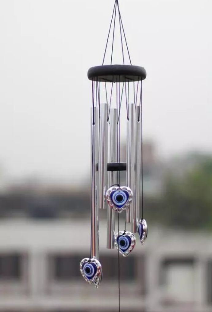 zonezer Aluminium, Steel, Wood Windchime-picture-25