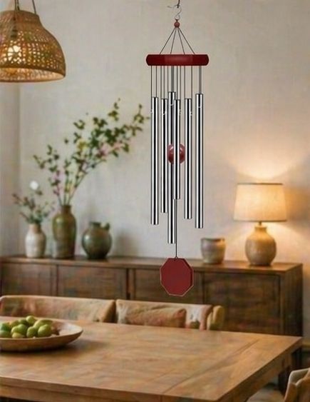 Harmony Bells Decorative Wind Chime for Indoor Outdoor Decor Aluminium Wind Spinner-image-35