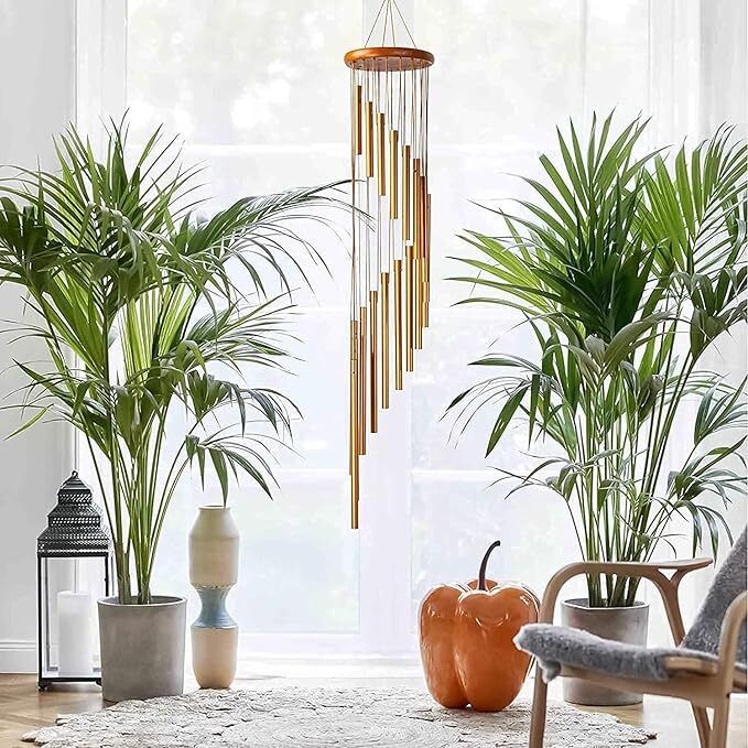 mamohalu Wind Chime Big 15 Tube Wind Chimes for Home Garden Serenity, Patio, Balcony Aluminium Windchime-picture-32