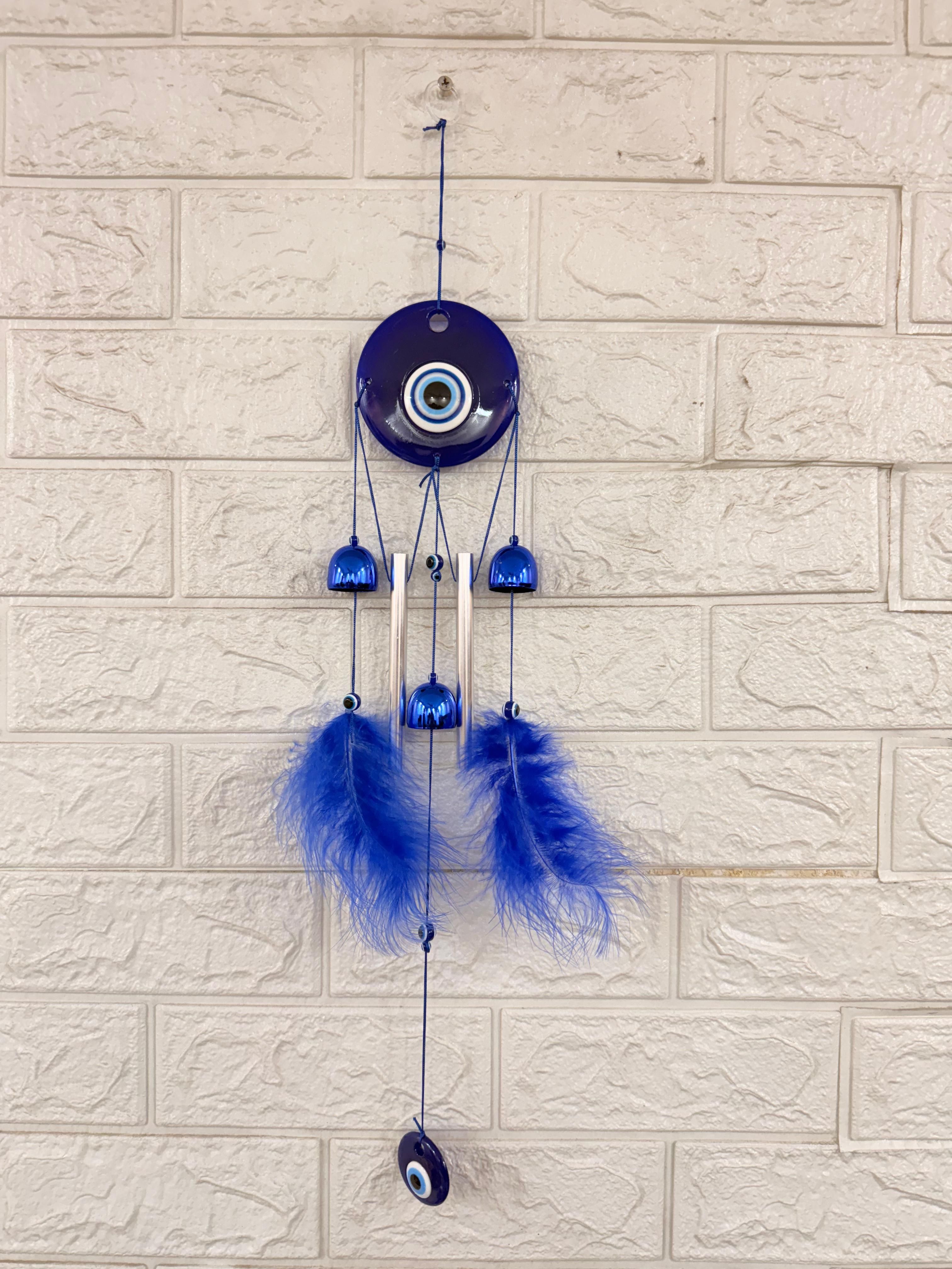 msaa 11_Evil Eye Wind Chime Brass Dream Catcher-picture-18