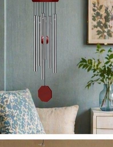 vpj Elegant Melody Wind Chime Decorative Hanging Bells for Home Decor Aluminium Windchime-picture-32