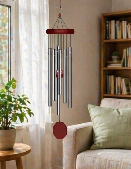vpj Royal Harmony Musical Wind Chime for Balcony Garden Home Decor Aluminium Windchime-picture-31