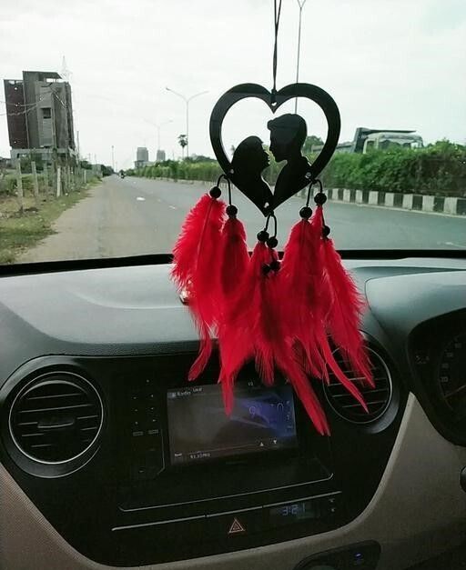 dalli nesh Couple Heart Dream Catcher – Symbol of Love, Harmony & Sweet Dreams Feather Dream Catcher-picture-21