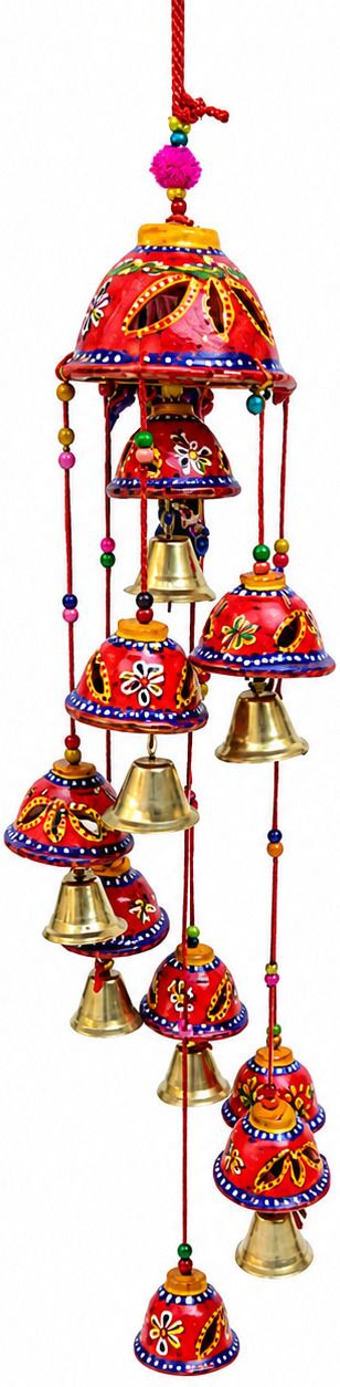 Plastic, Polyester, Silk Windchime-image-31