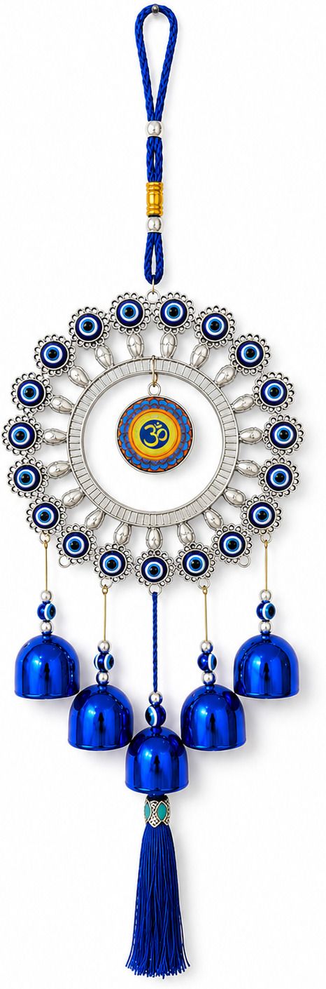 Nazar Battu Aluminium Windchime-image-1