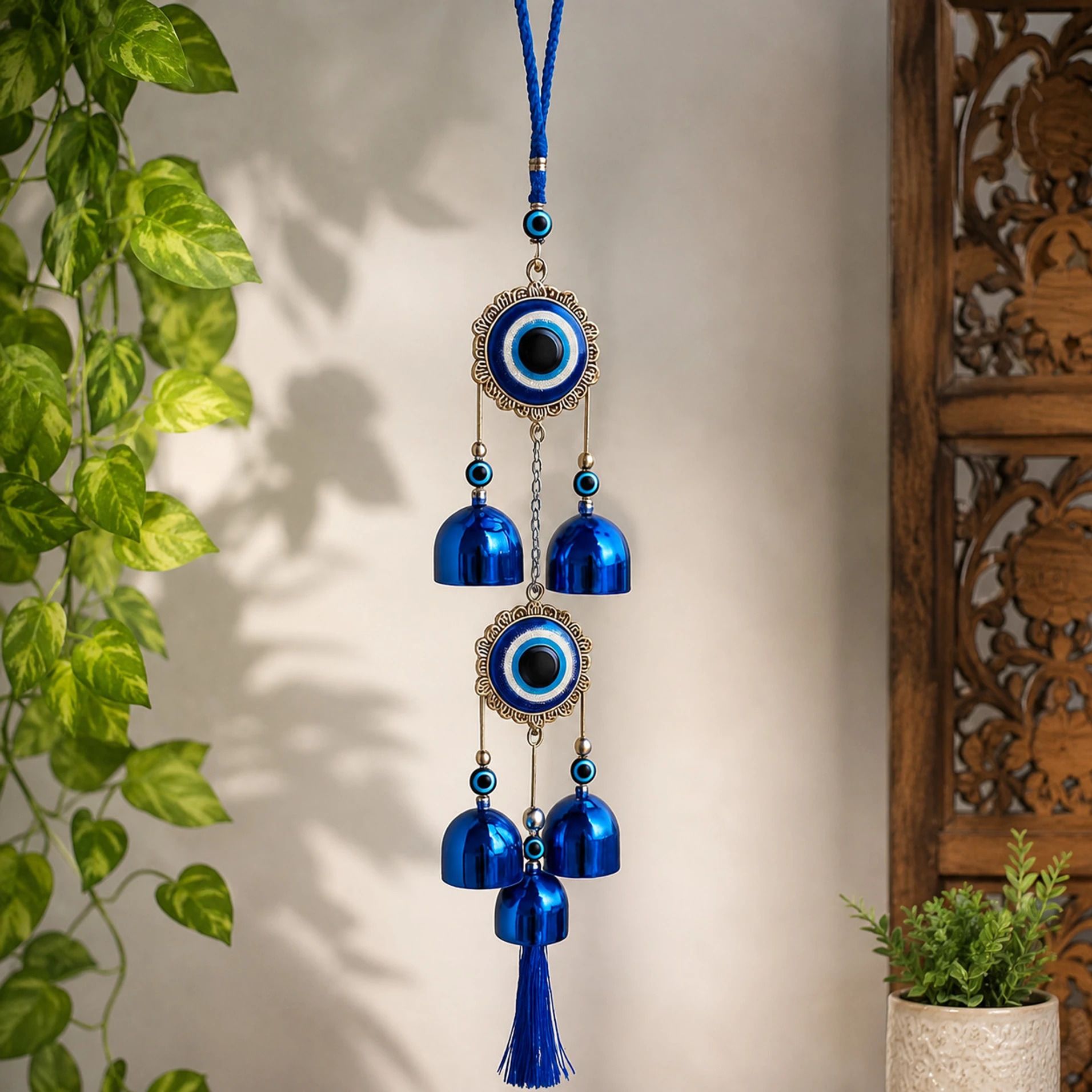 elegant touch decor Aluminium, Brass Windchime-picture-16