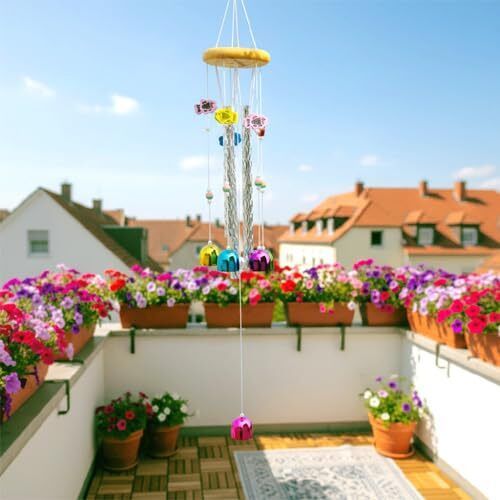 D.B.Z. Fish Wind Chime – Decorative Hanging in Home & Garden Windchime Brass Windchime-picture-41