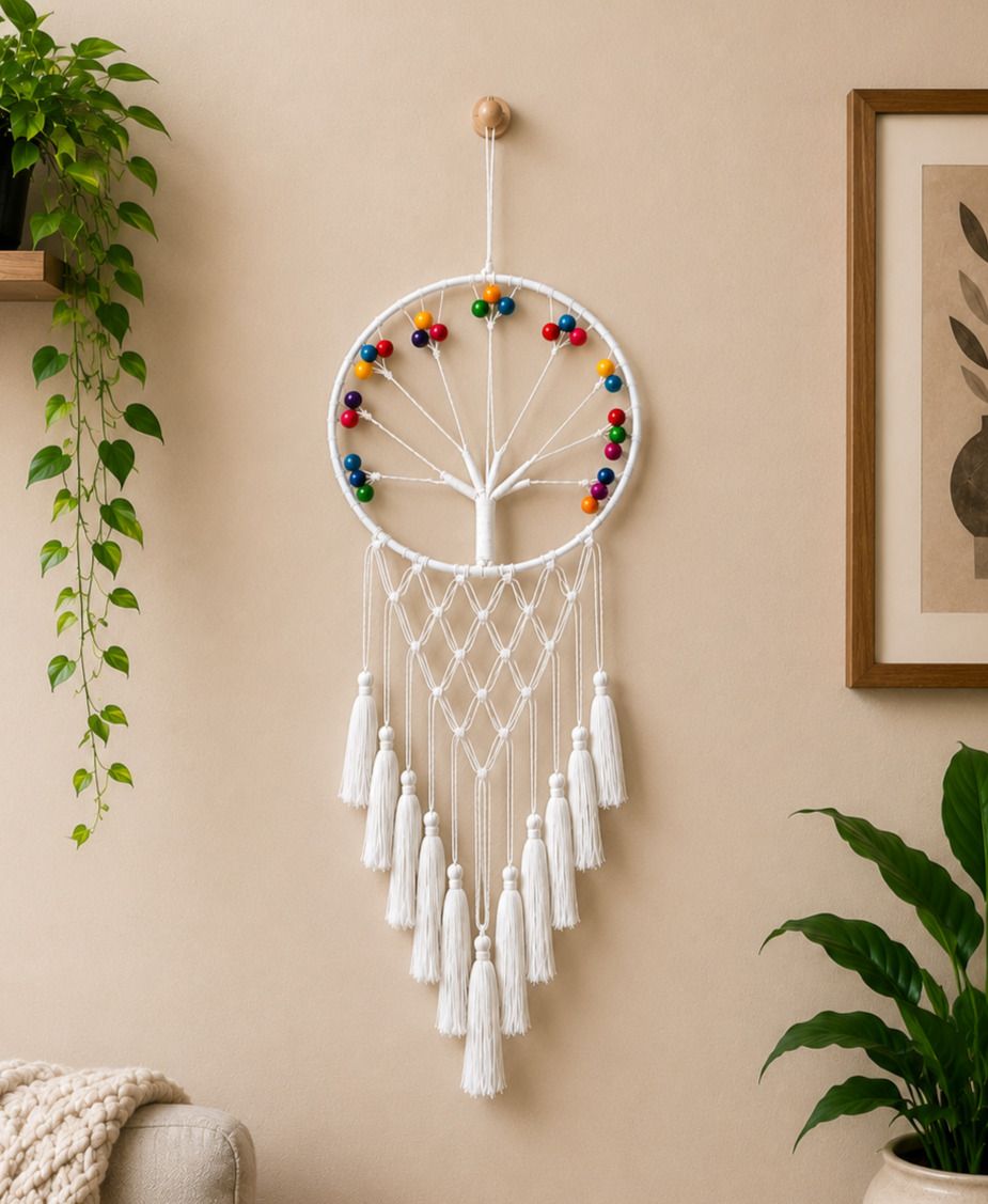 thincamaxe Tree Of Life Cotton Dream Catcher-picture-8