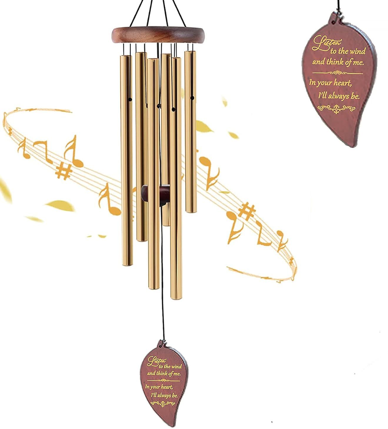Vastu / Feng Shui Om Wind Chimes Metal Rods / Pipes for Home Brass Windchime Aluminium Windchime-image-31