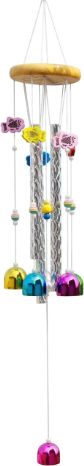 giggle gallery Fish Motif Colorful Wind Chime for Home & Office Decor Gifts Brass Windchime-picture-48
