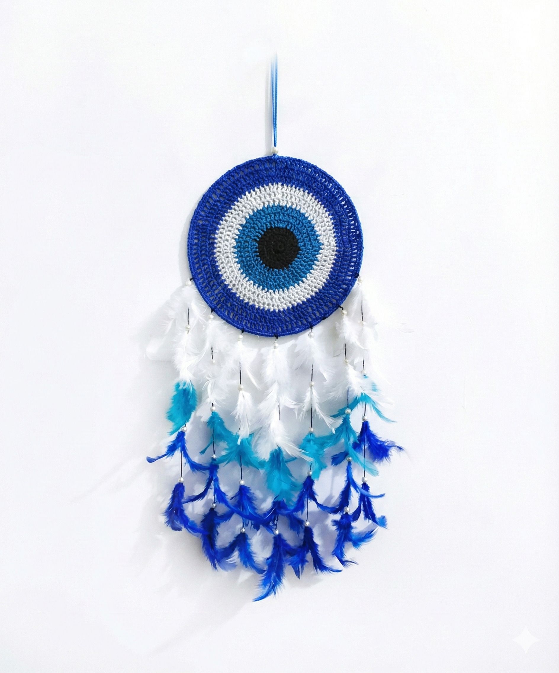 nahida Handmade Wall Hanging for Bedroom, Living Room & Home Décor Feather Dream Catcher-picture-16