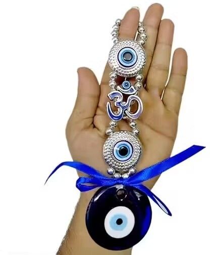 hunaysa Om Evil Eye Hanging Glass Wind Spinner-picture-33