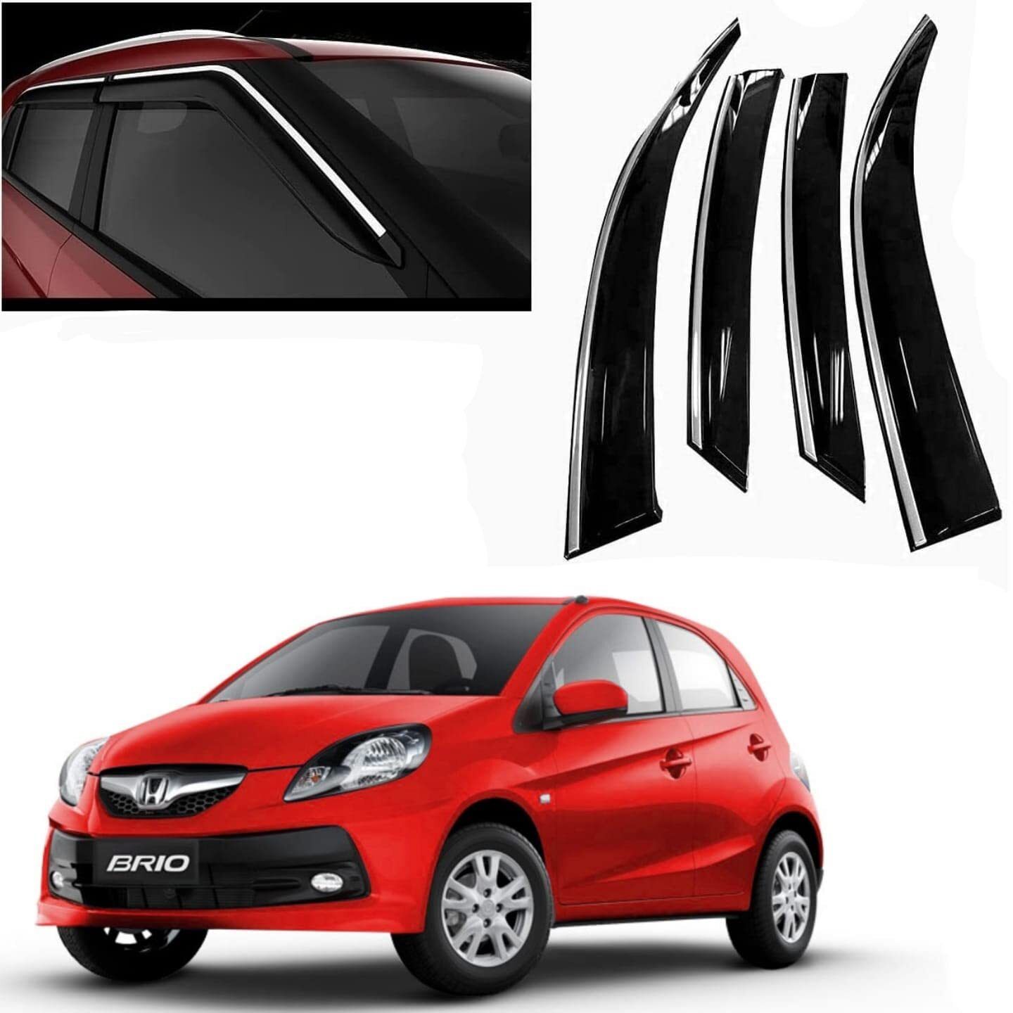 Non-convertibles Front, Rear Wind Deflector-image-42