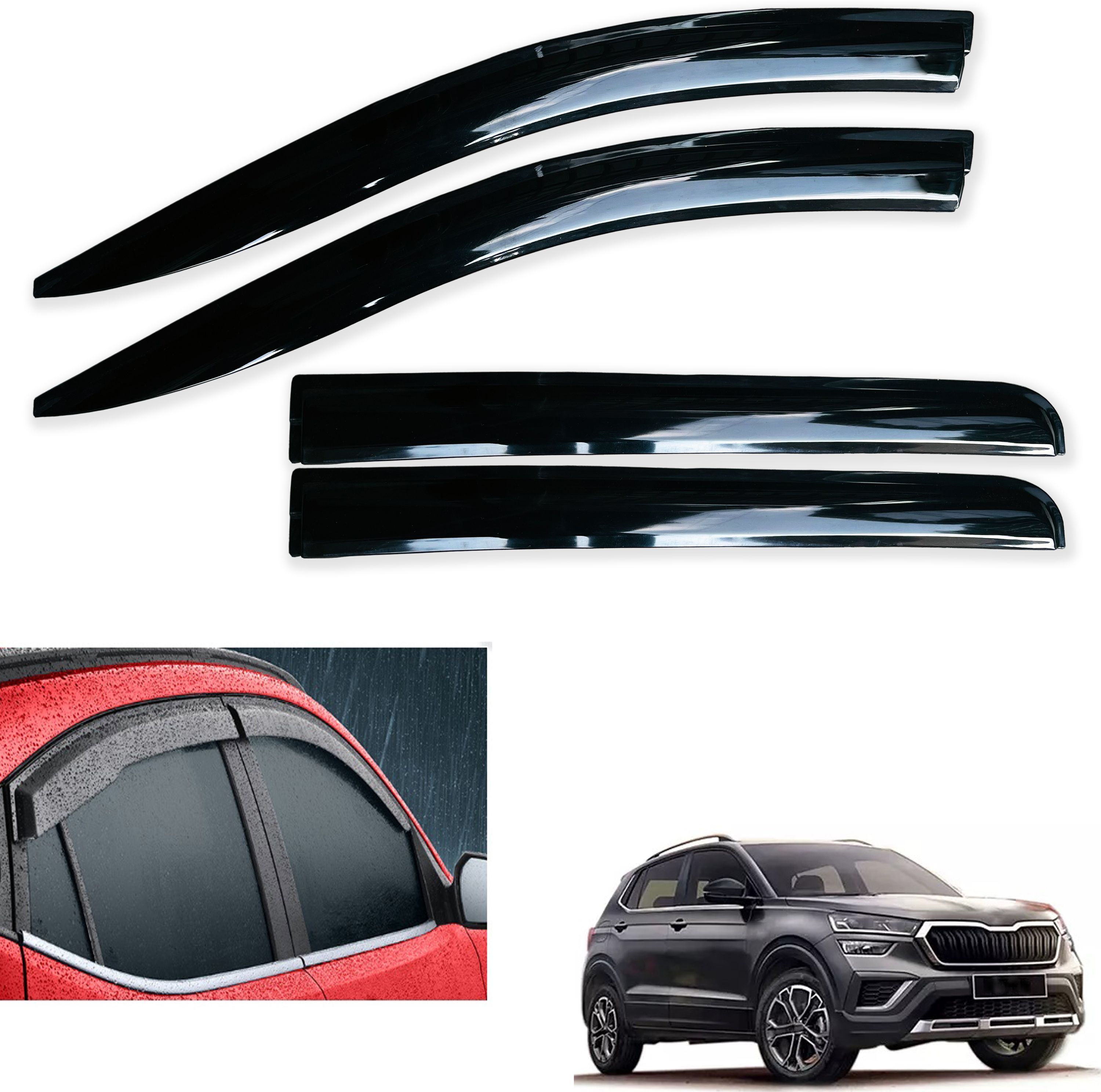 Non-convertibles Front, Rear Wind Deflector-image-17