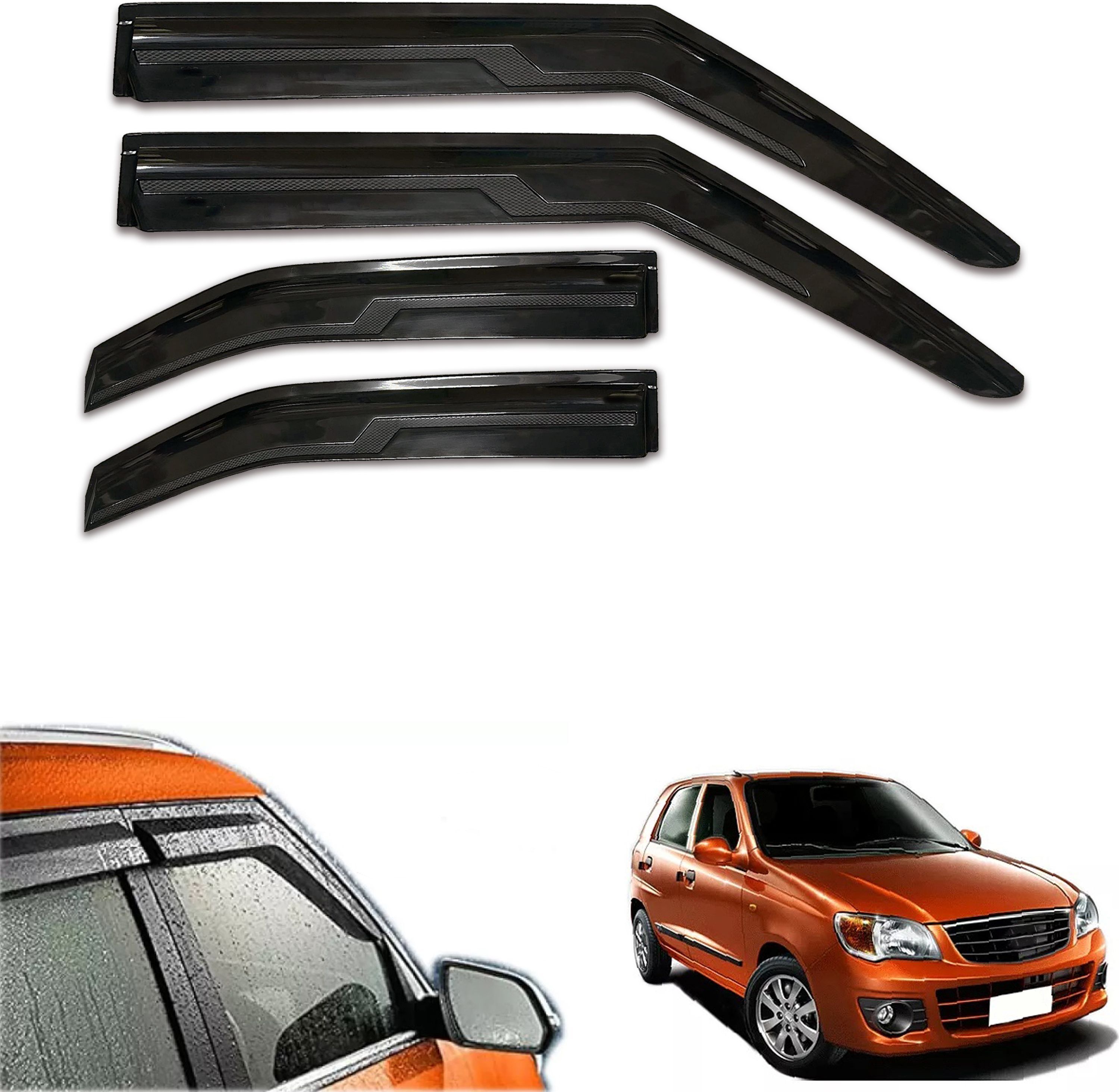 torqway Non-convertibles Front, Rear Wind Deflector-picture-40