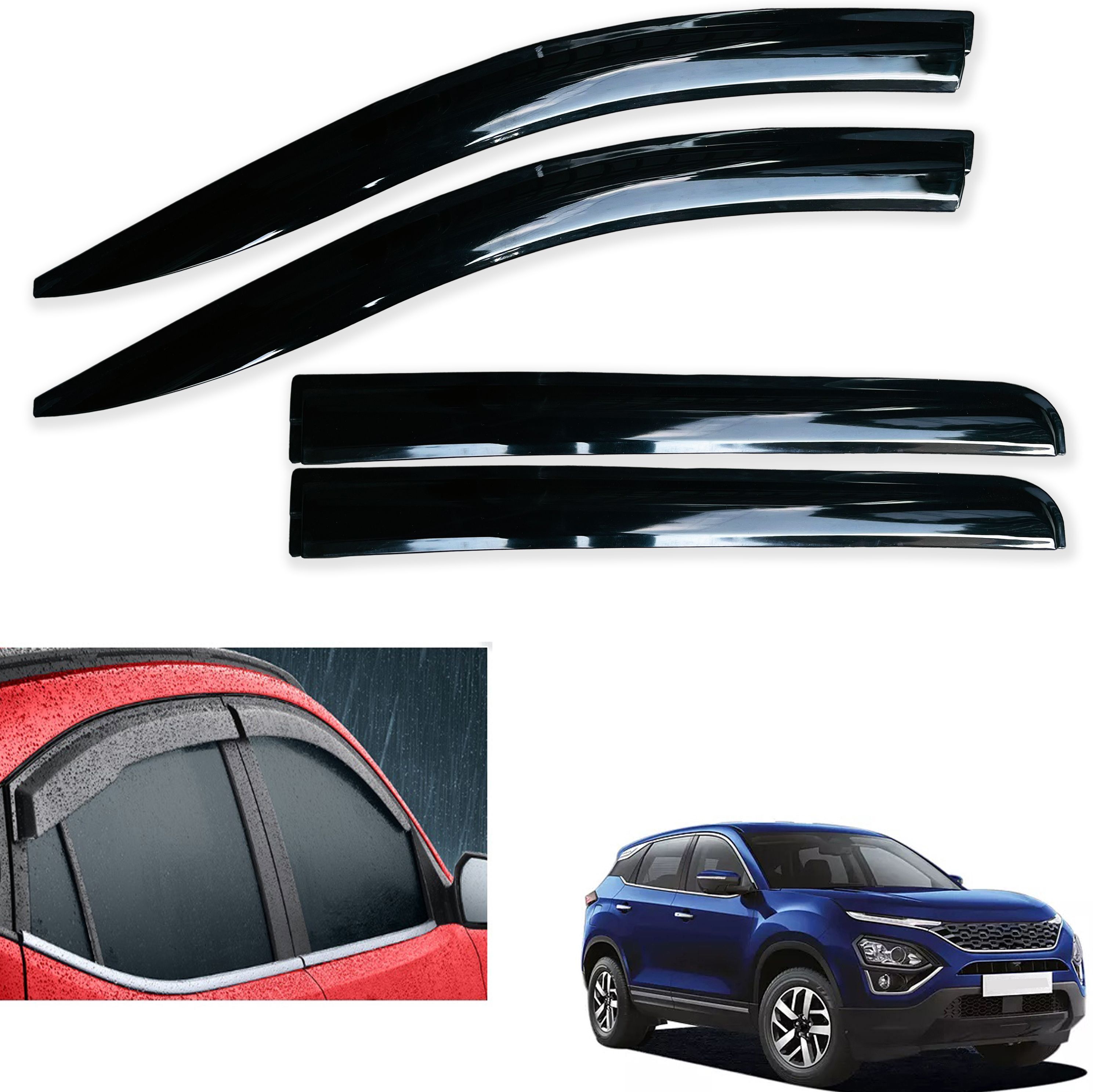 torqway Non-convertibles Front, Rear Wind Deflector-picture-20