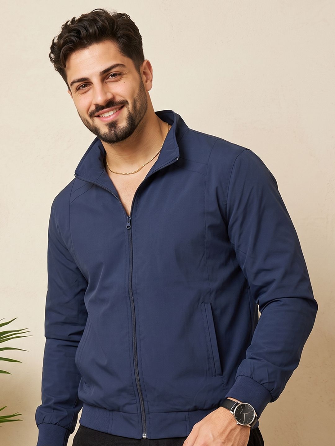 CLOUD COTTON Solid Men Wind Cheater-picture-25