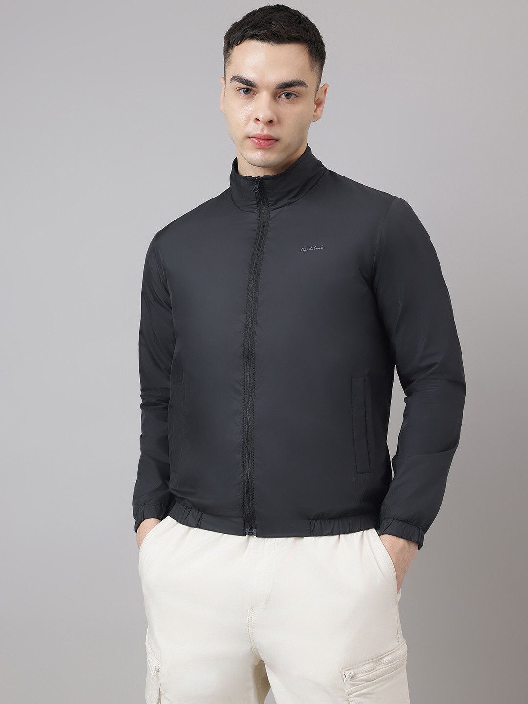Richlook Windcheaters – Lightweight, Durable, and Weather-Ready Solid Men Wind Cheater-picture-16