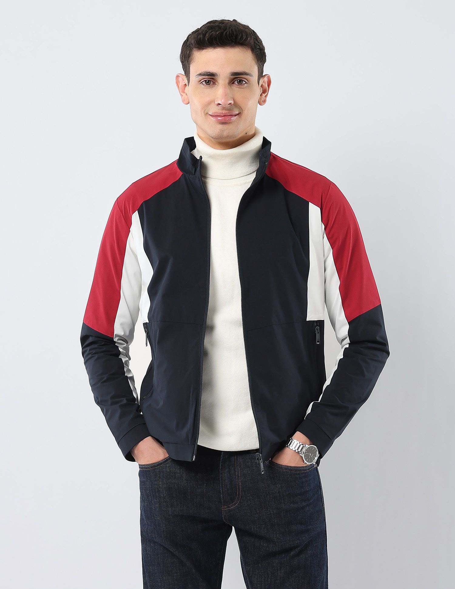U.S. POLO ASSN. Colorblock Men Wind Cheater-picture-15