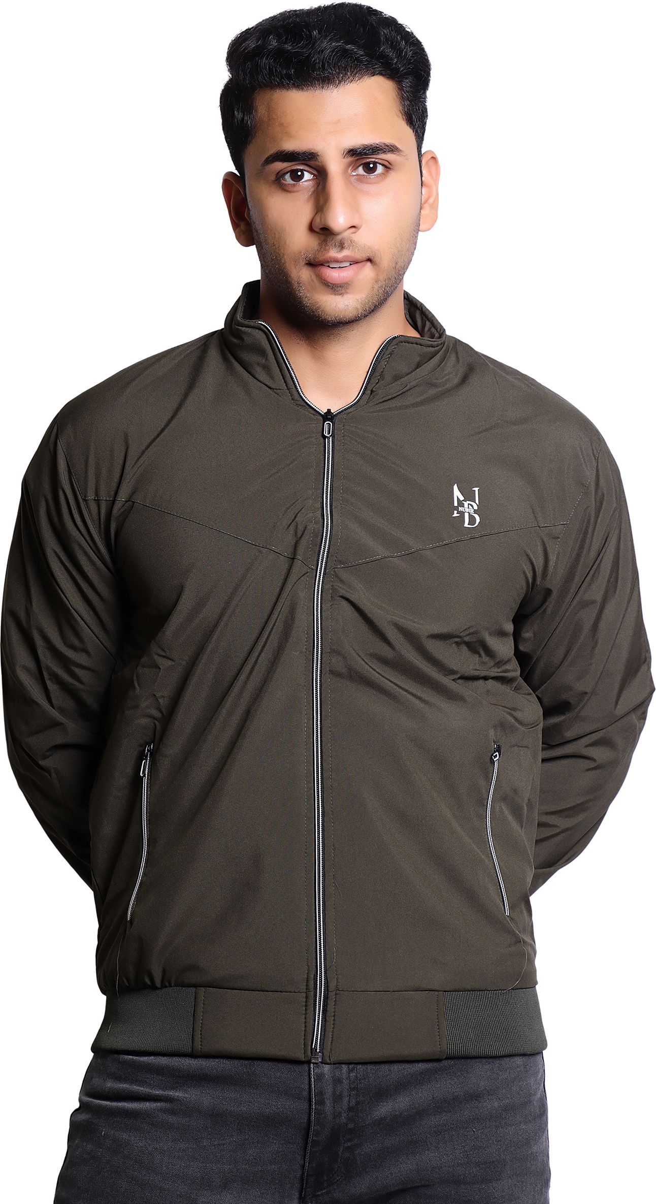NUBIE Waterproof Polyester Windcheater Sports Gym Running Travel Sunscreen Jacket Solid Men Wind Cheater-picture-36