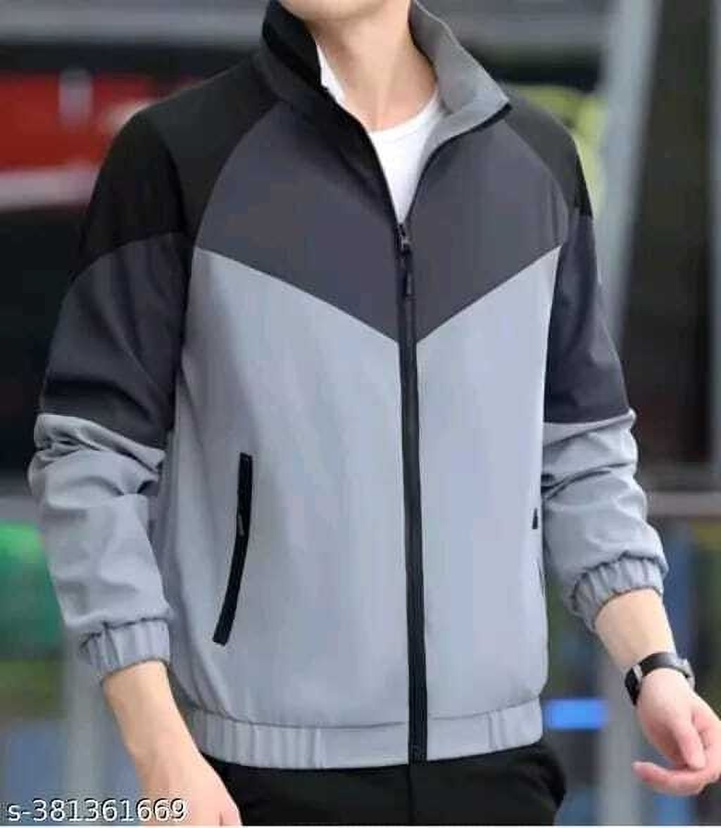 MAARVIK Colorblock Men Wind Cheater-picture-33