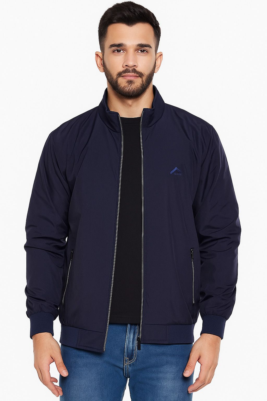 HouseOfCommon Solid Men Wind Cheater-picture-36