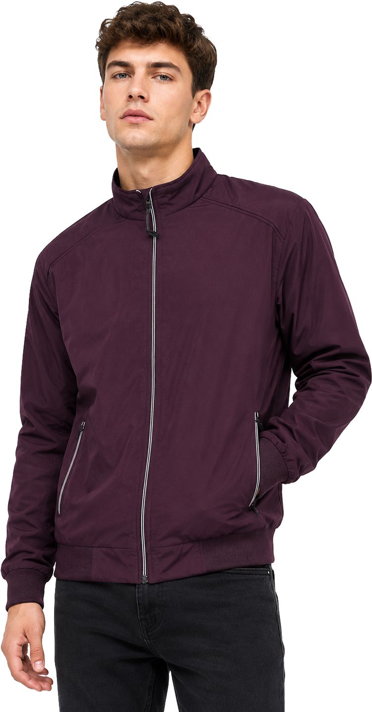NUBIE Men's bomber jacket Solid Men Wind Cheater-picture-22