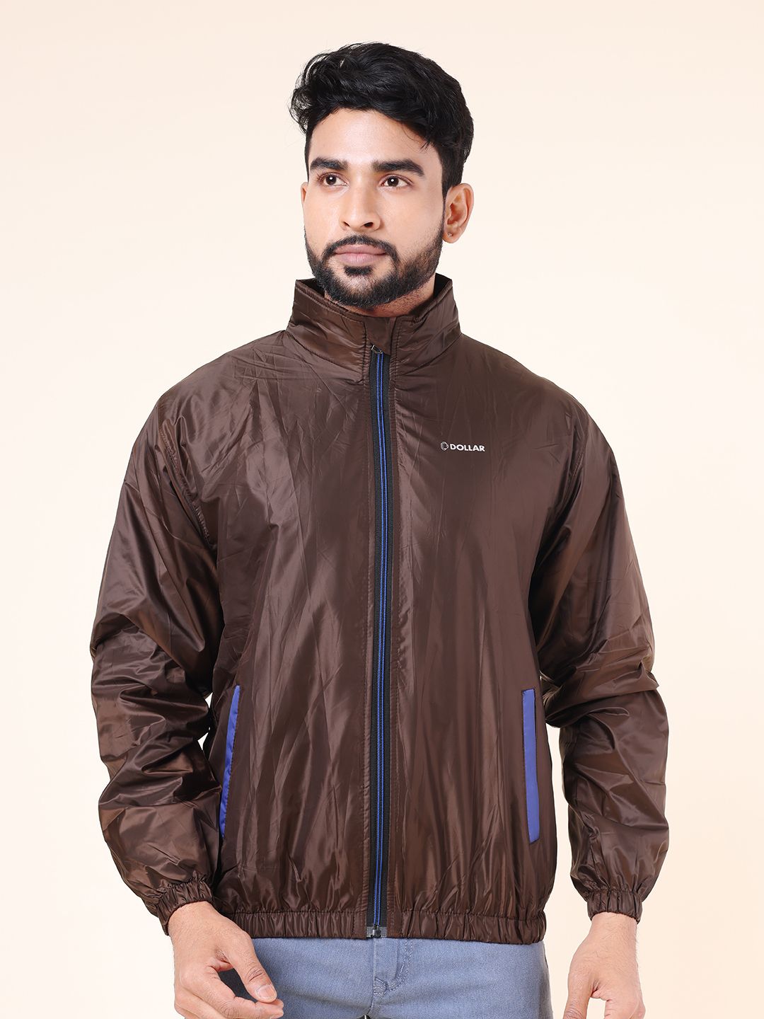 Dollar Solid Men Wind Cheater-image-10