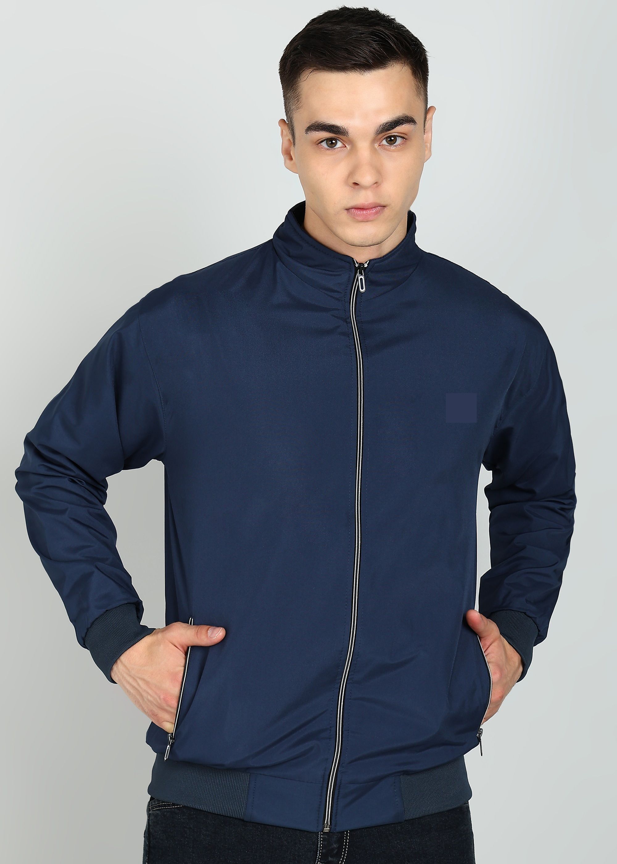 awibe Men Solid Casual Jacket-picture-10
