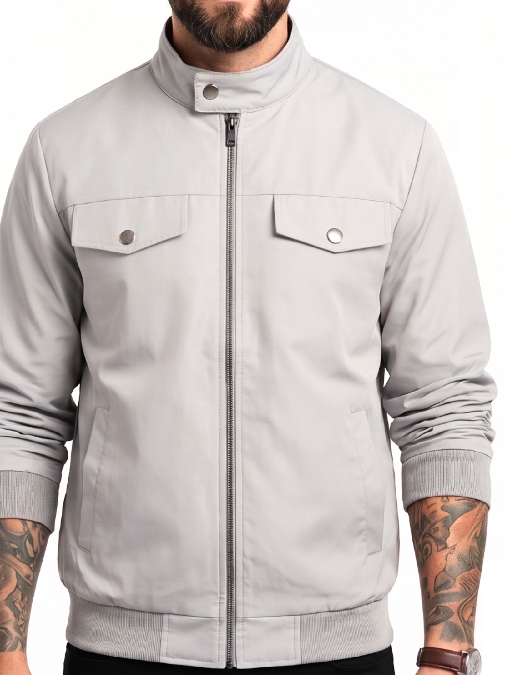 ARHAM TAG HA-116 Solid Men Wind Cheater-picture-14