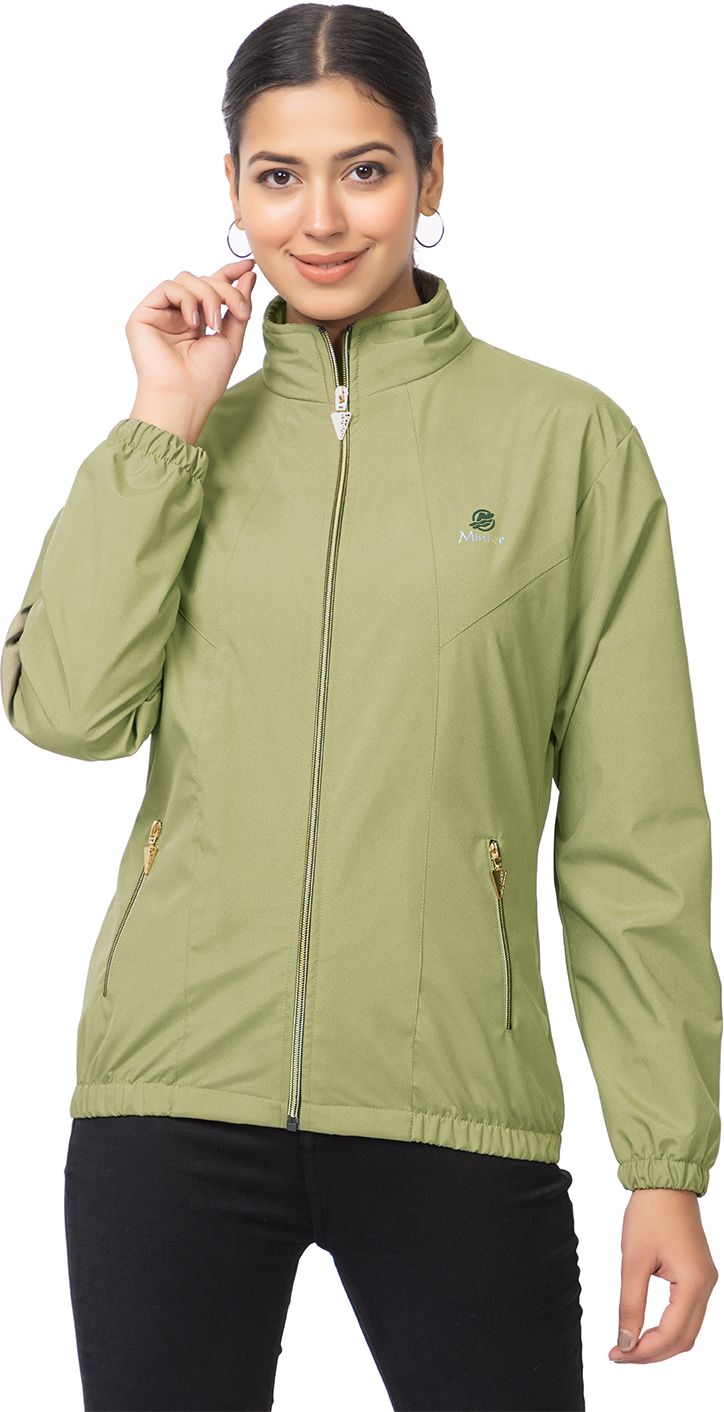 MiNTER Solid Women Wind Cheater-picture-30