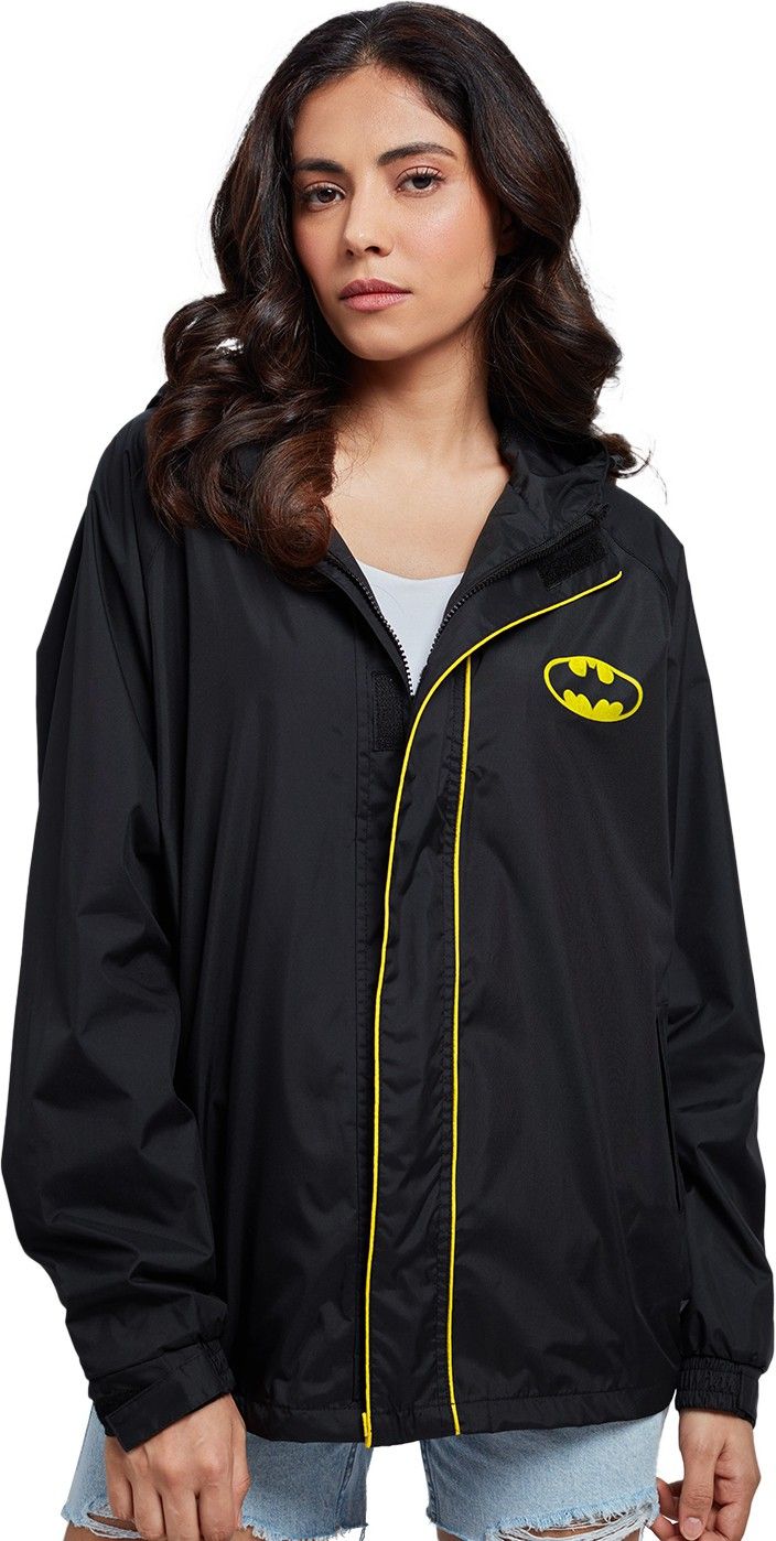 The Souled Store Batman Printed Women Wind Cheater-picture-11