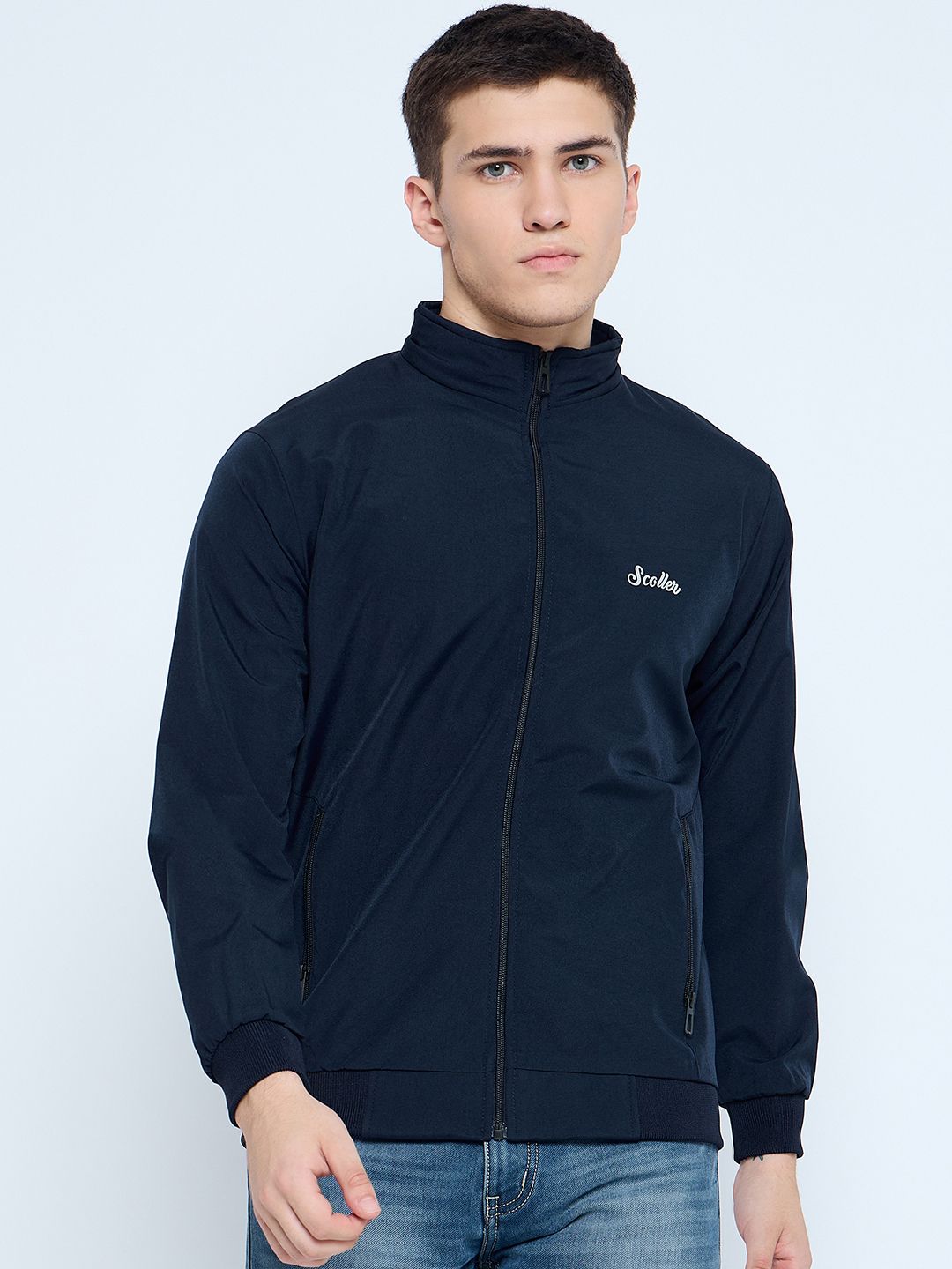 Scoller Solid Men Wind Cheater-picture-15