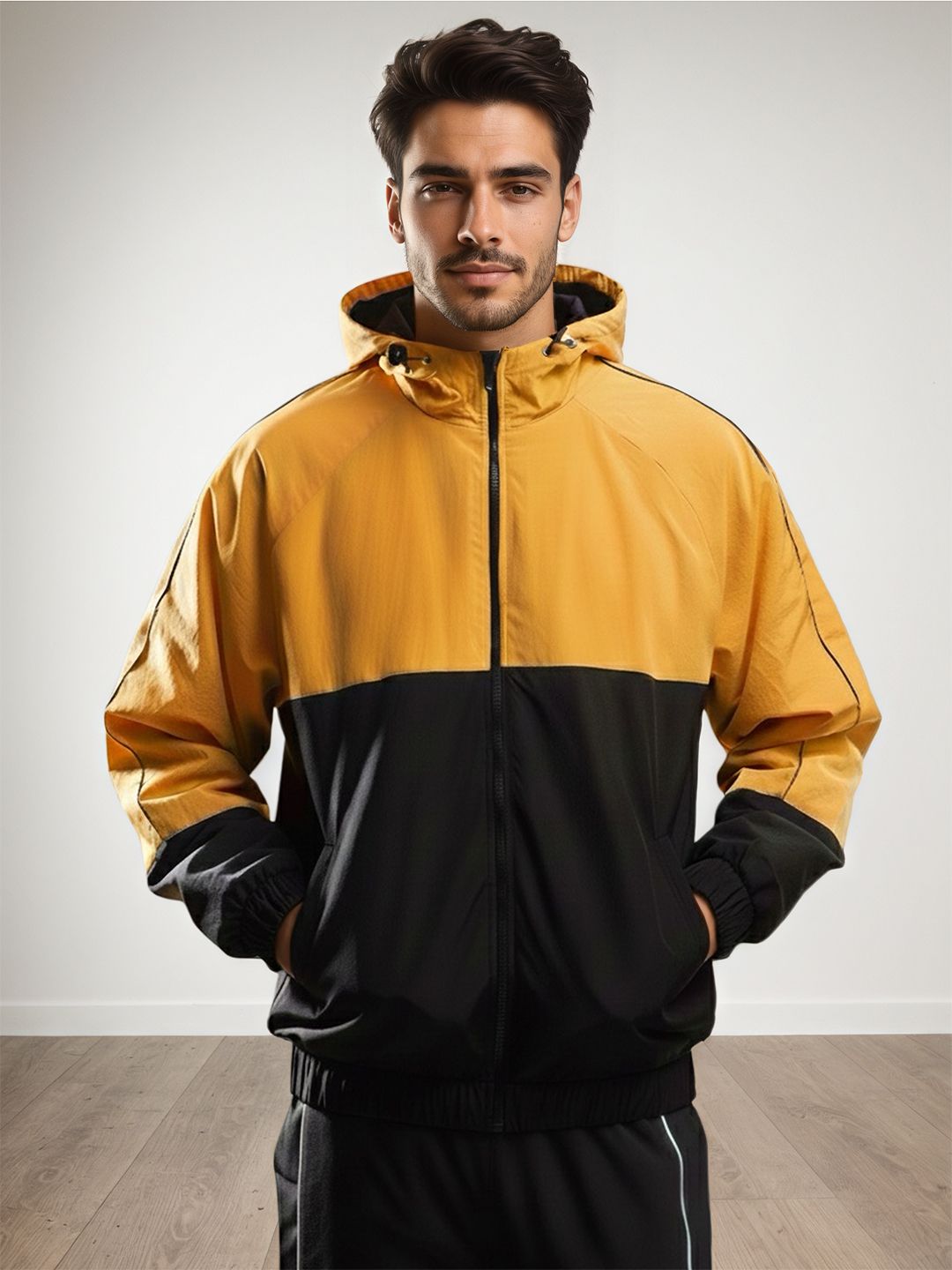 CHKOKKO Men Windcheater Colorblock Men Wind Cheater-picture-48