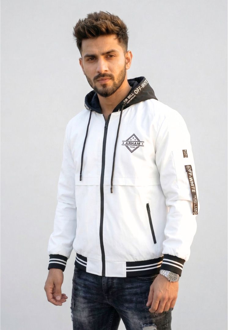 RAXHA HA-114 Solid Men Wind Cheater-picture-22