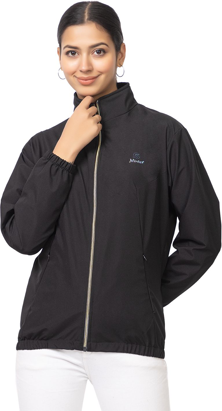 MiNTER Solid Women Wind Cheater-picture-19