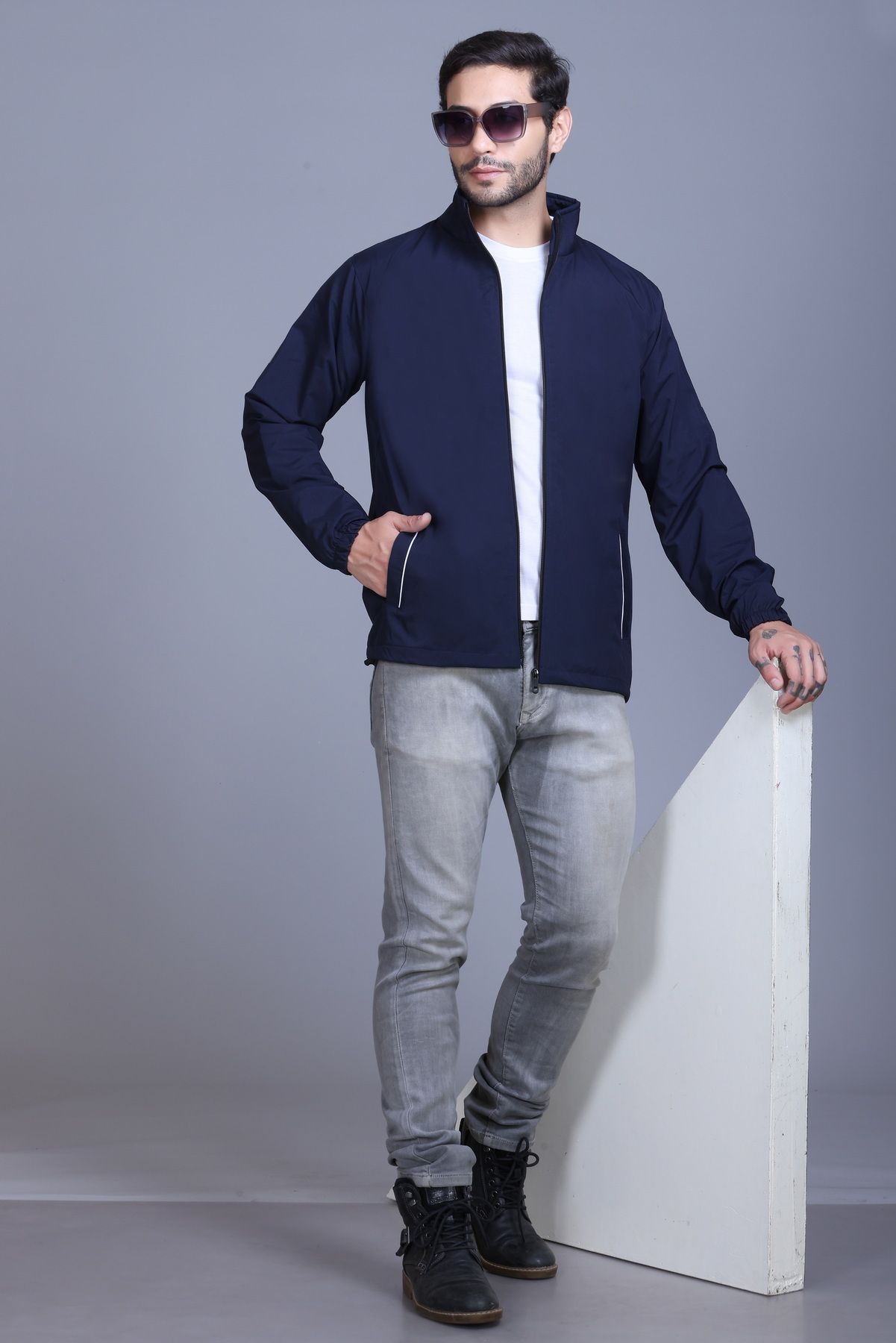 SPORTIZM Sportizm Solid Men Wind Cheater-picture-45