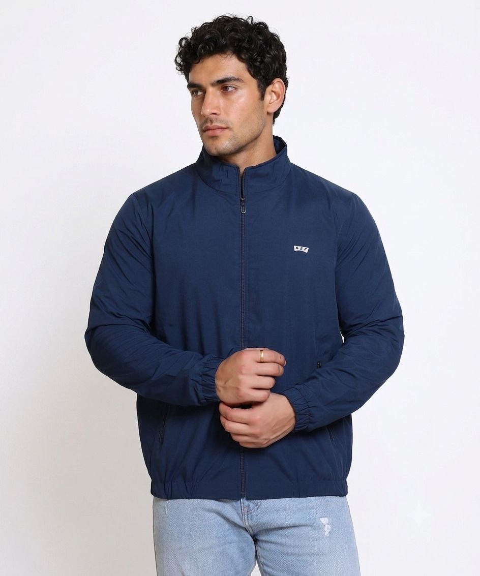 AZF Solid Men Wind Cheater-picture-12