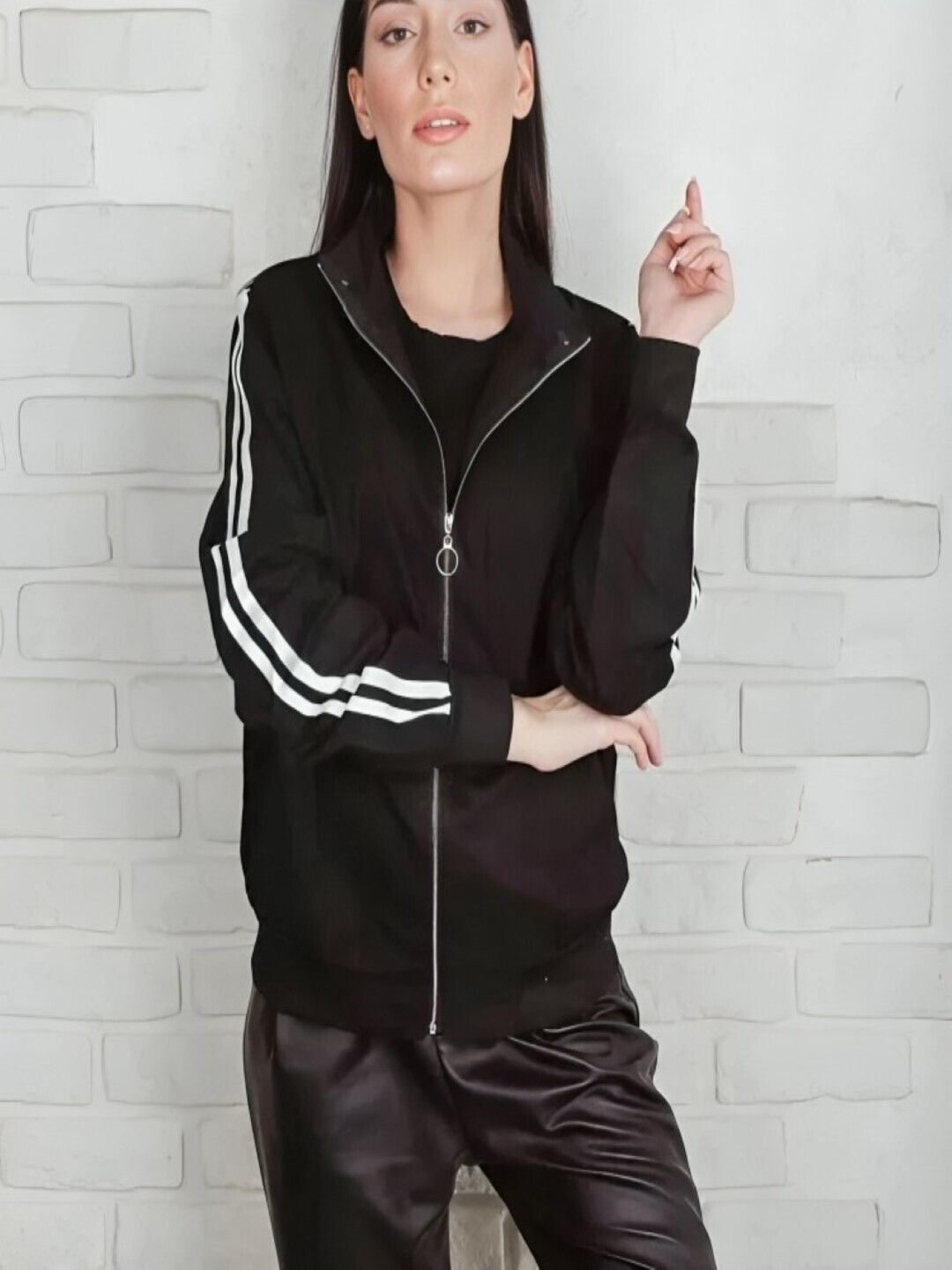 MAYKR Solid Women Wind Cheater