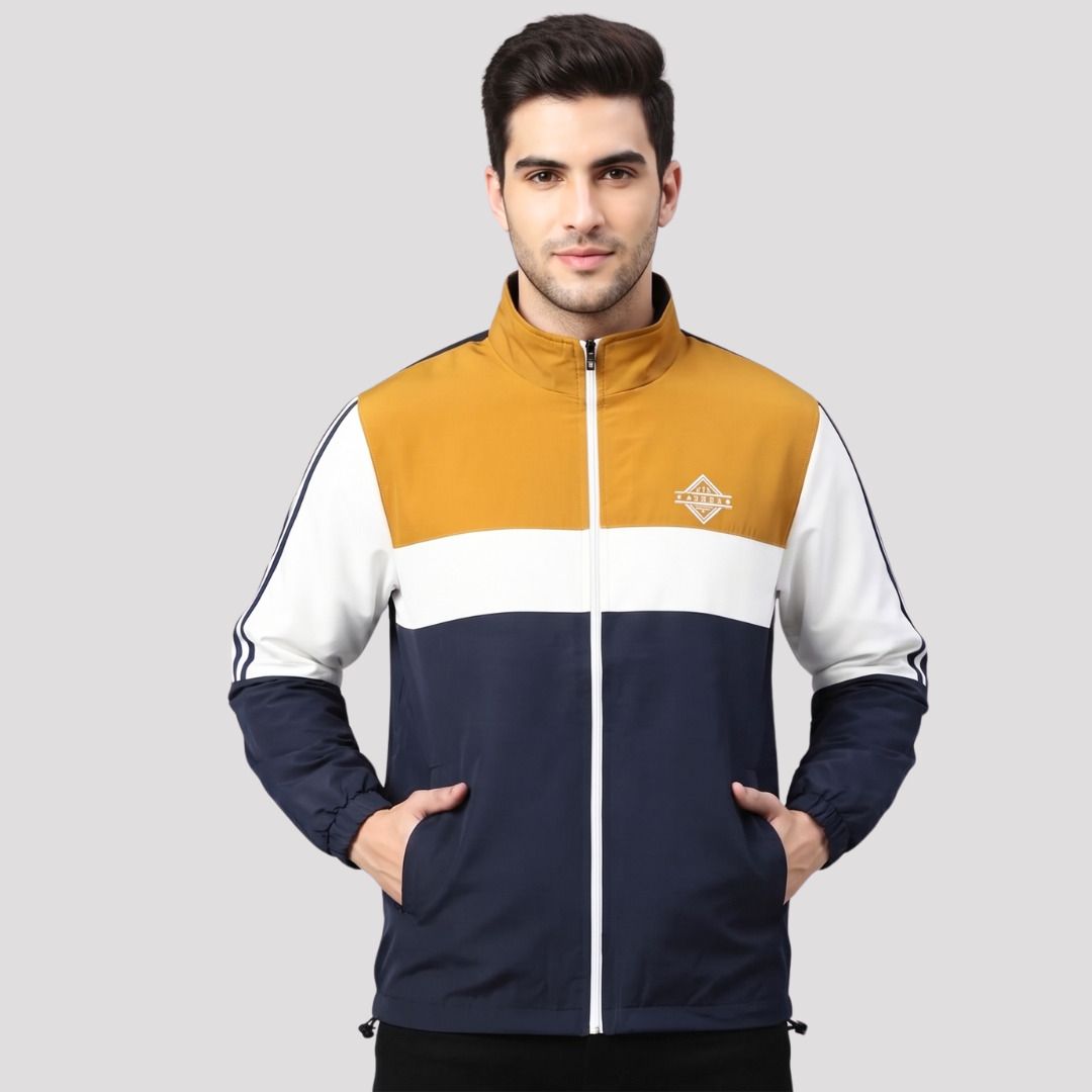 RAXHA HA-118 Colorblock Men Wind Cheater-picture-34