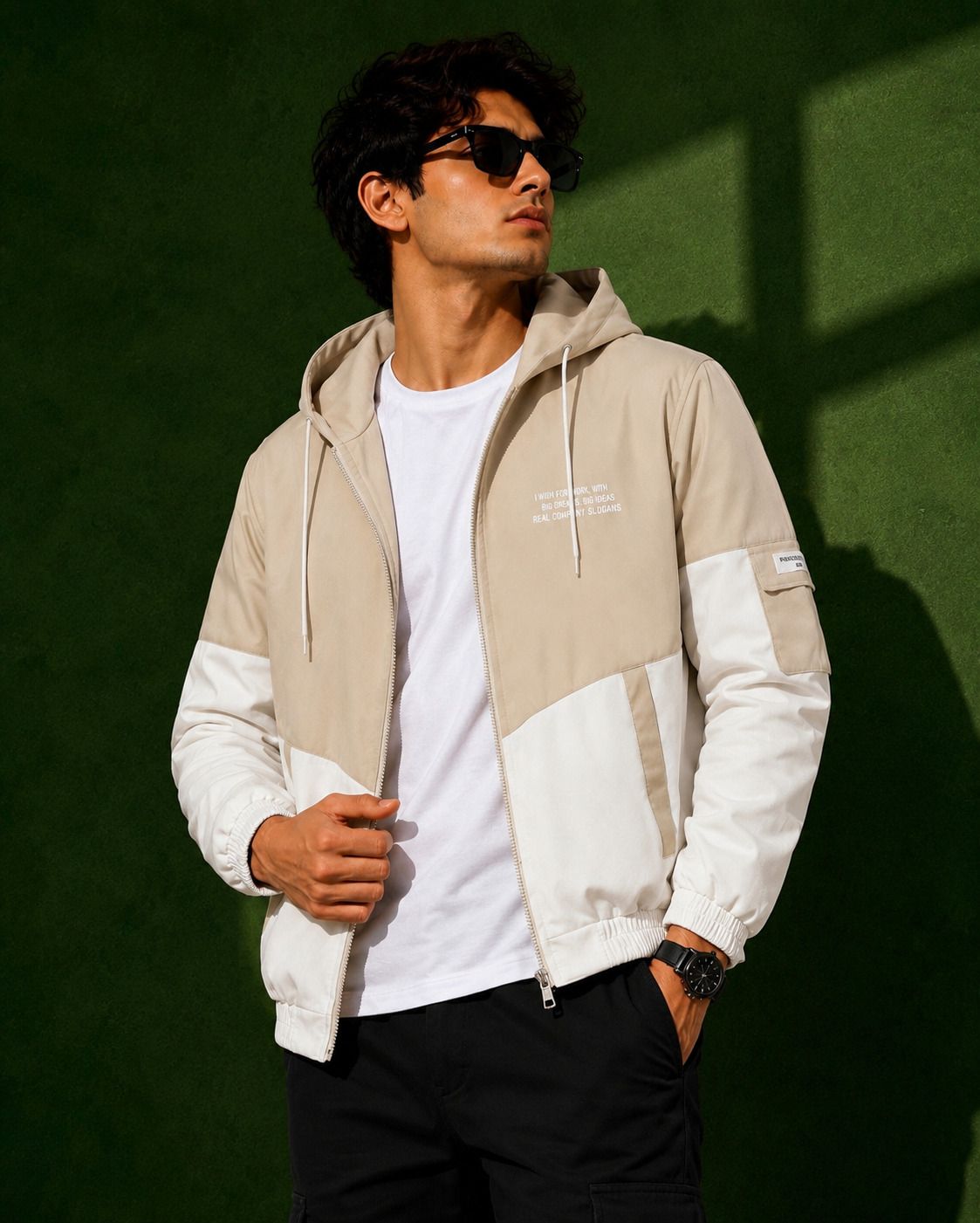zyrona Men Colorblock Casual Jacket-picture-26
