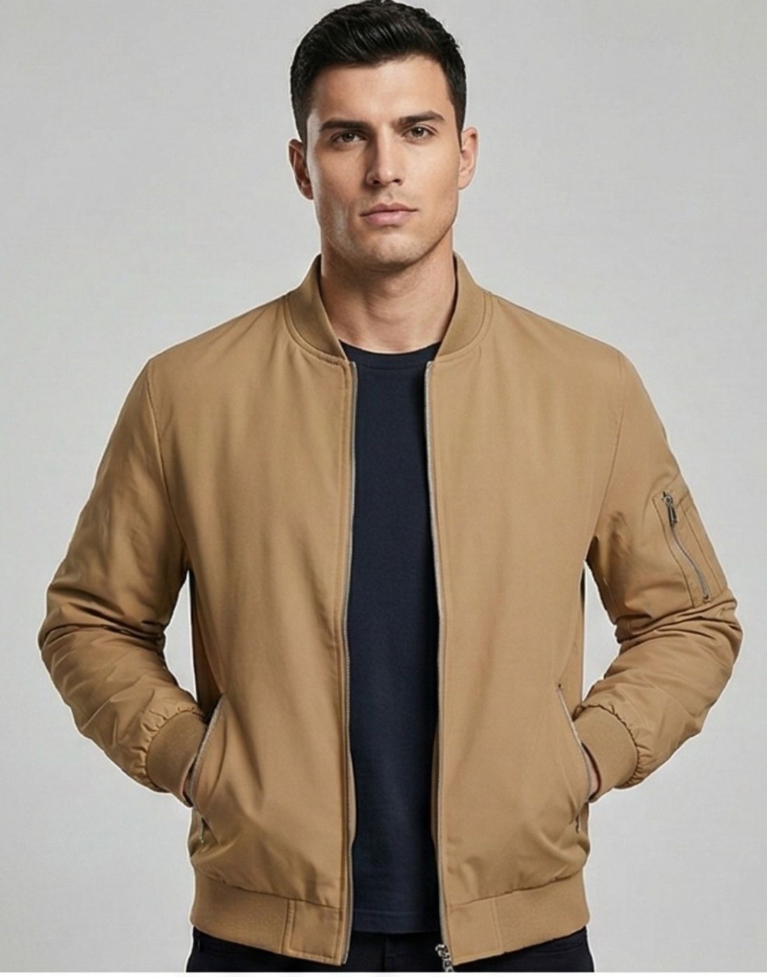 Caraba Men’s Summer Windcheater Jacket – Lightweight, Anti-Tan & Sun Protective Solid Men Wind Cheater-picture-24