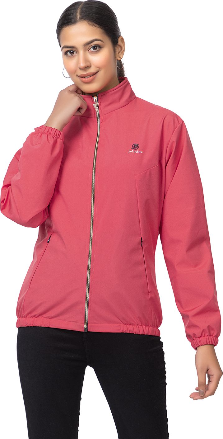 MiNTER Solid Women Wind Cheater