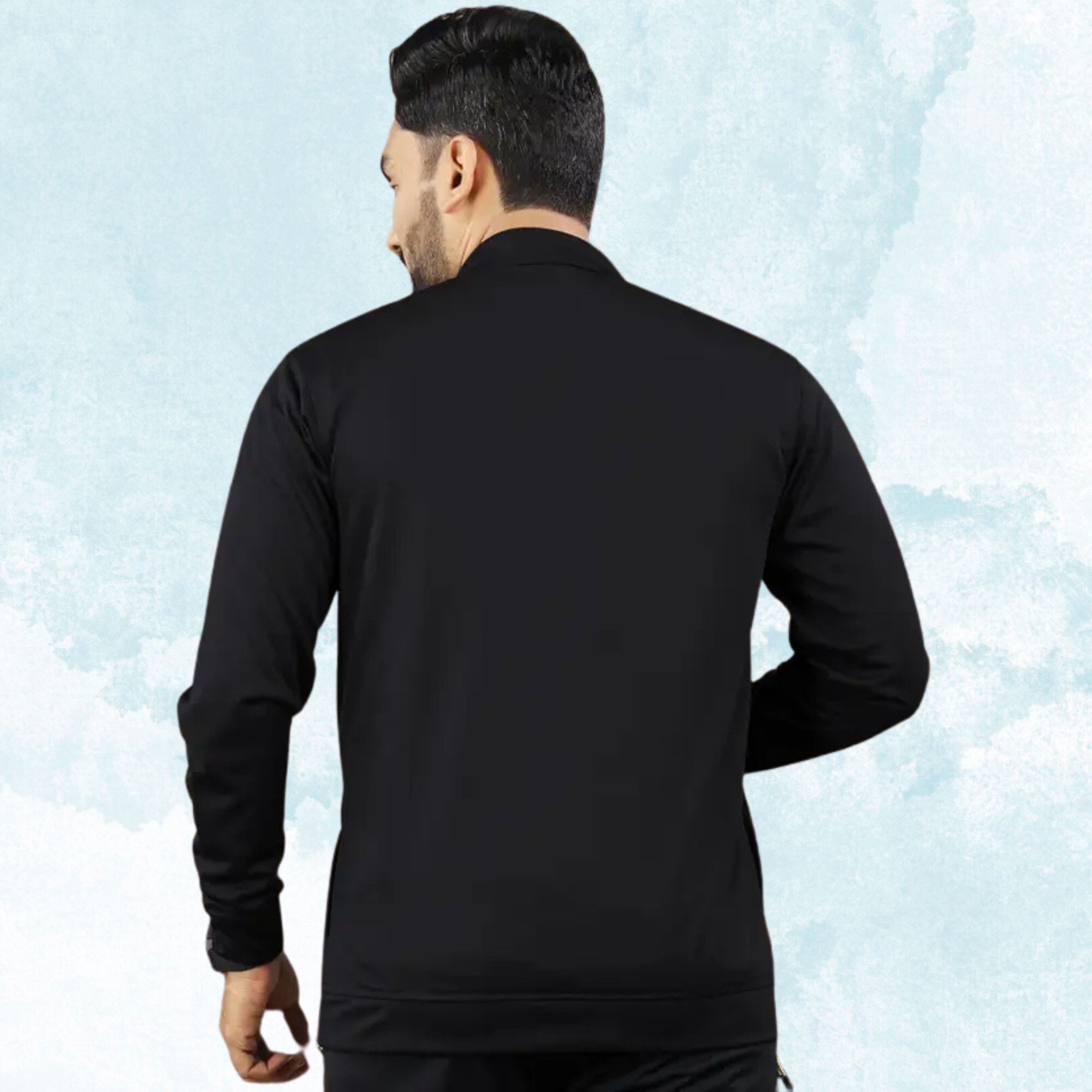 Mia Fashion Mia Fashion Stylish Lightweight zipper function jacket Solid Men Wind Cheater Solid Men Wind Cheater-picture-11