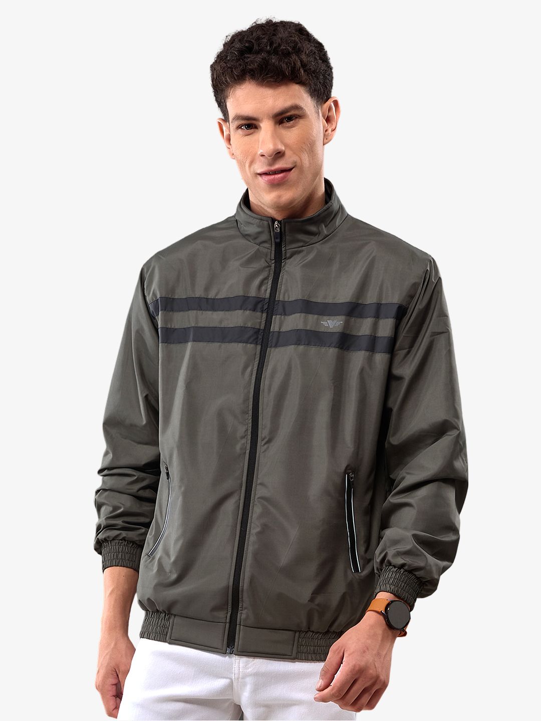 Lux Venus 903 Striped Designed Windcheater Jacket Striped Men Wind Cheater-picture-23
