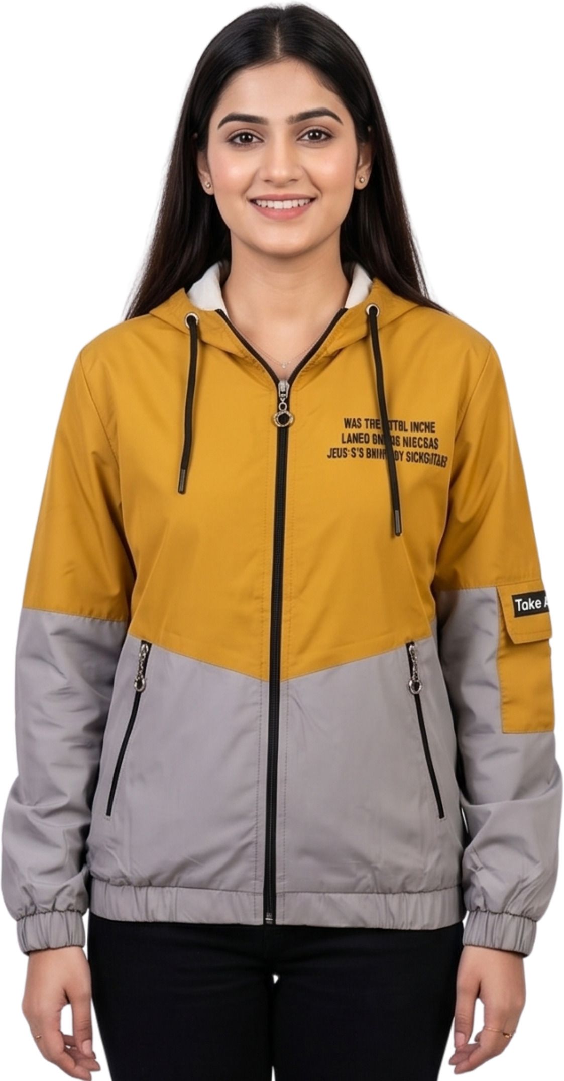 ARHAM TAG Colorblock Women Wind Cheater-image-18