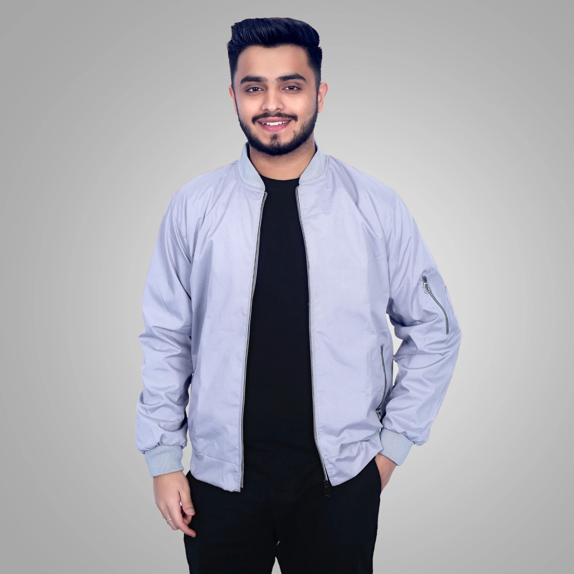 Caraba Sunscreen Jacket, Advanced Protection from Sun & Wind - UPF 50+ Protection Colorblock Men Wind Cheater-picture-19