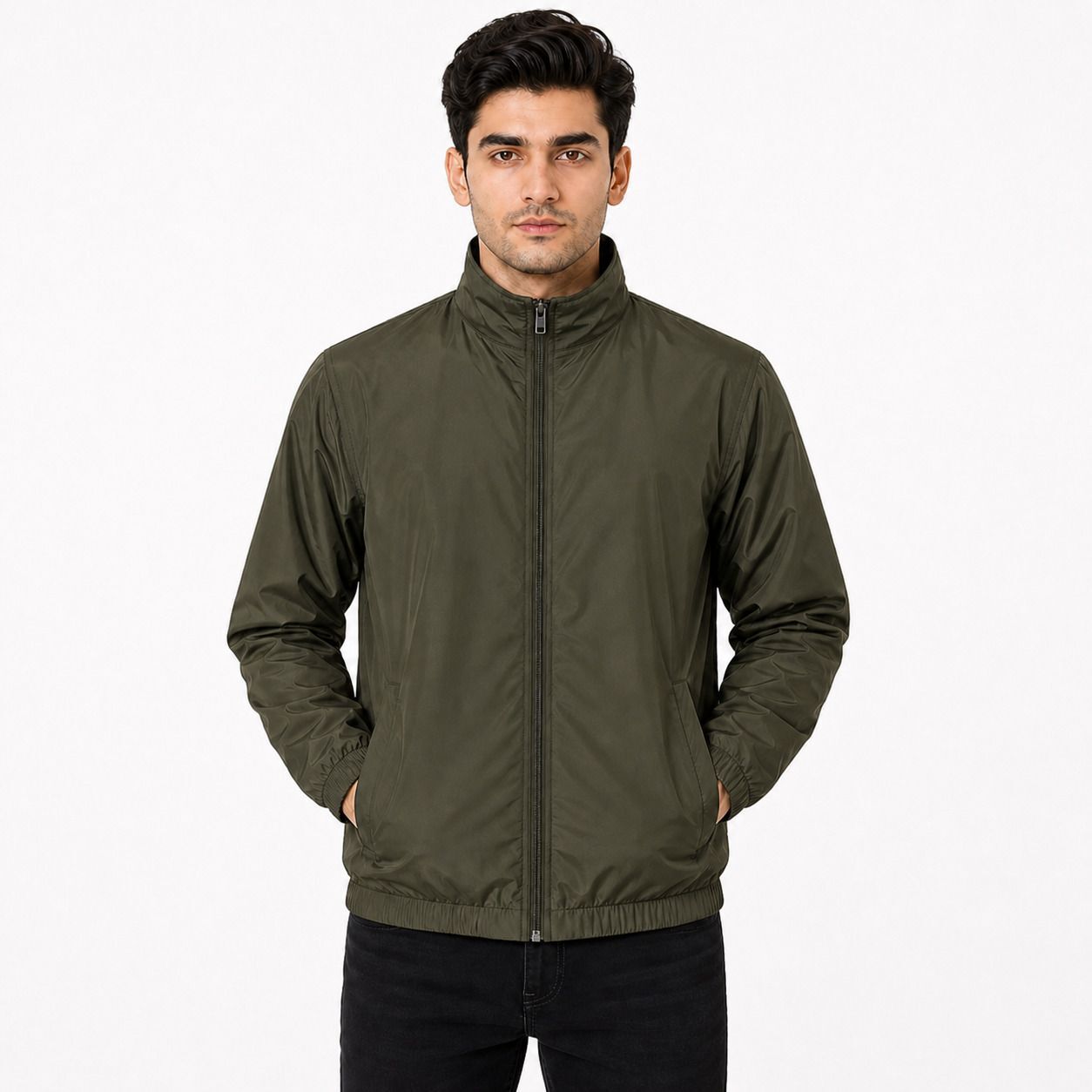 SNF Trendy Solid Men Wind Cheater-picture-12
