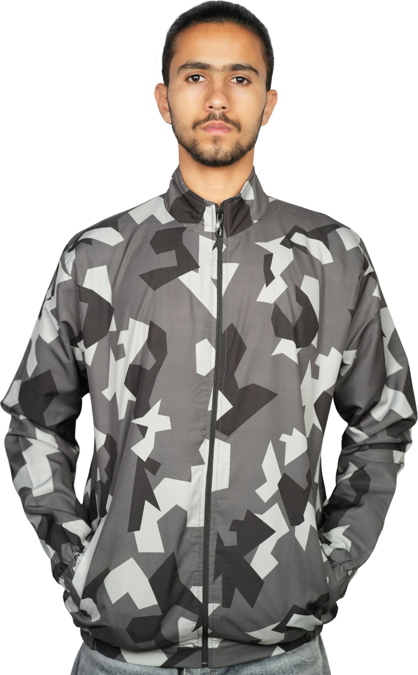 KALSUN Urban Camo Windcheater Chevron/Zig Zag Men Wind Cheater-picture-31
