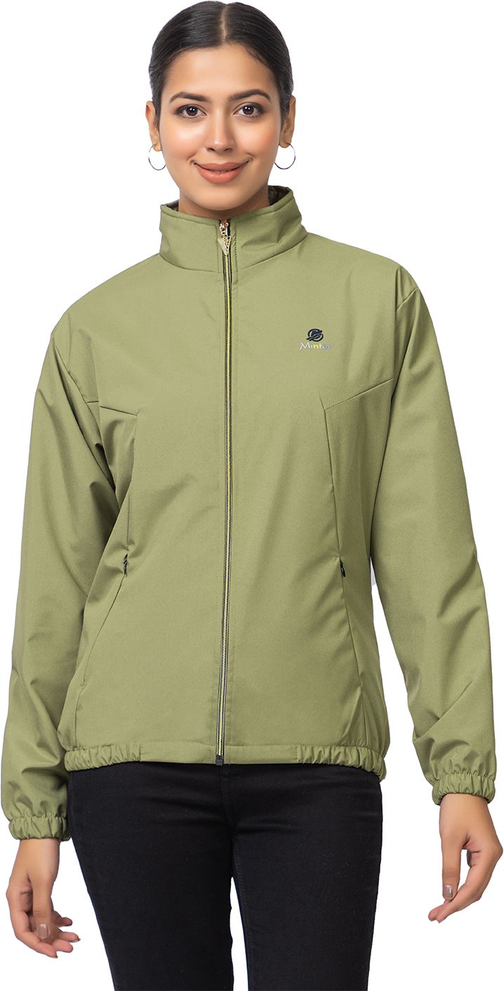 MiNTER Solid Women Wind Cheater-picture-14